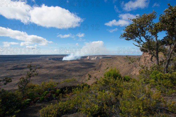 Halemaumau Crater, Kilauea Volcano, HVNP, Big Island of Hawaii