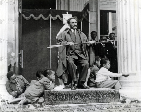 HAILE SELASSIE (1892-1975) Etheopian Regent about 1957