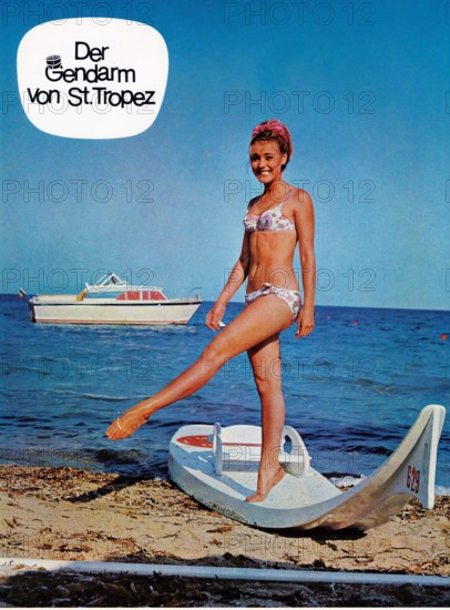 Le gendarme de Saint-Tropez, Frankreich 1964, aka: Der Gendarm von St. Tropez, Regie: Jean Girault, Darsteller: Genevieve Grad