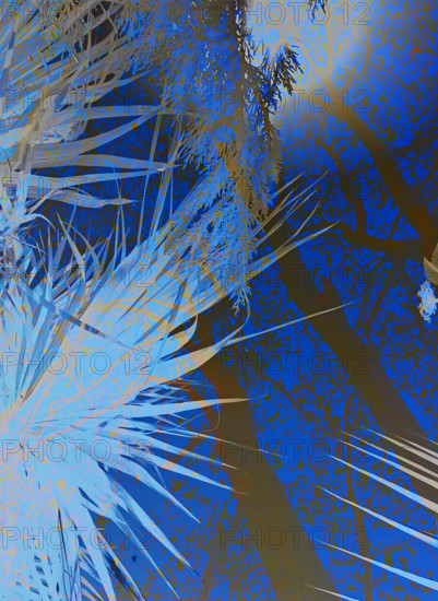 Modern abstract graphic design digital art concept creative
