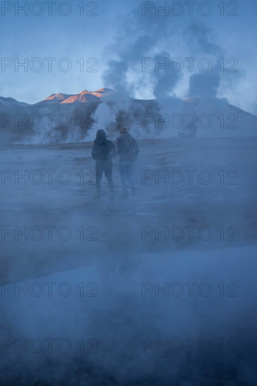 El Tatio geysers, Atacama desert. Region de Antofagasta. Chile