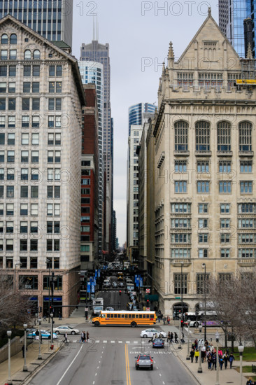 Cityscape, The Loop, City, Chicago, Illinois, USA, North America, Stadtansicht, The Loop, City, Chicago, Illinois, USA, Nordamerika