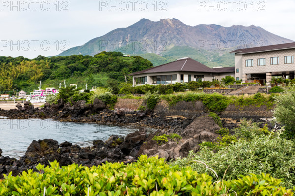 Sakurajima Vulcano, Kagoshima, Kyushu, Japan