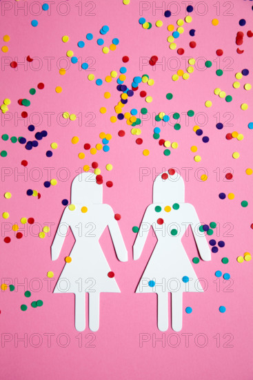 Female Same Sex Confetti