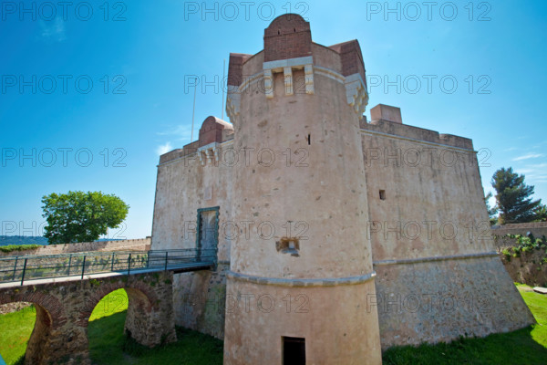 Citadel of Saint-Tropez, gulf of Saint-Tropez, french riviera, South France, Cote d'Azur, France, Europe