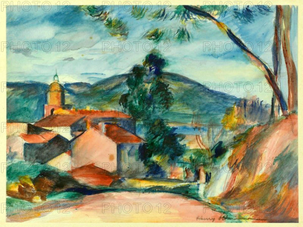 . Français : Saint-Tropez . 1927 274 Henry Ottmann, 'Saint-Tropez', 1927
