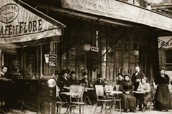 44 Café de Flore - 1900