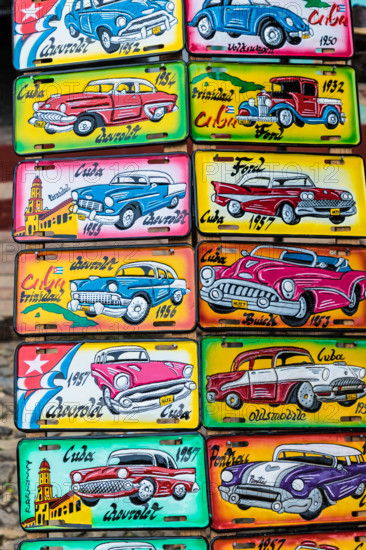 A typical view in Varadero in Cuba