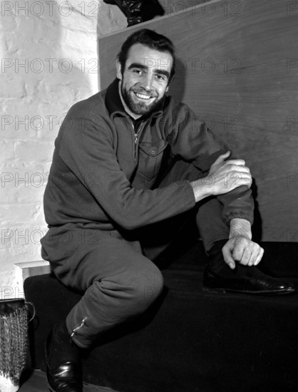 Portrait of Sean Connery at home in UK, circa (1958) File Reference # 33751 246THA
