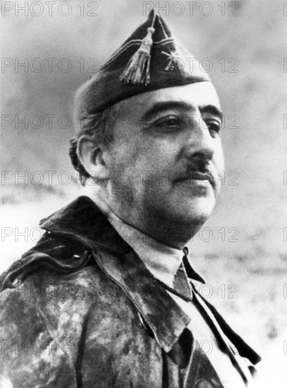 Francisco Franco Bahamonde (4 December 1892 – 20 November 1975) was the dictator of Spain from 1939 to his death in 1975. A conservative, he was shocked when the monarchy was removed and replaced with a democratic republic in 1931. With the 1936 elections, the conservatives fell and the leftist Popular Front came to power. Looking to overthrow the republic, Franco and other generals staged a partially successful coup, which started the Spanish Civil War. With the death of the other generals, Franco quickly became his faction's only leader. Franco received military support from local fascist,