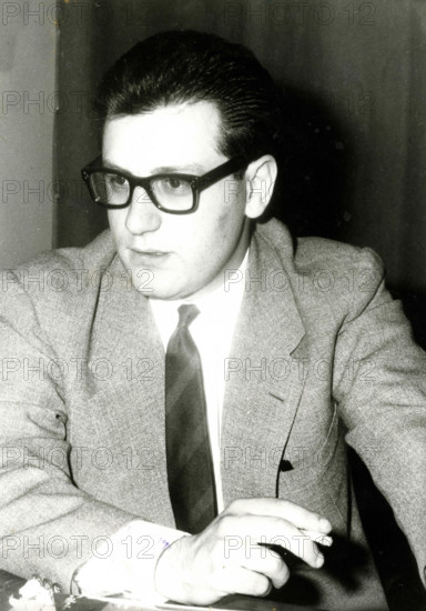 Italian novelist and philosopher Umberto Eco, 1953