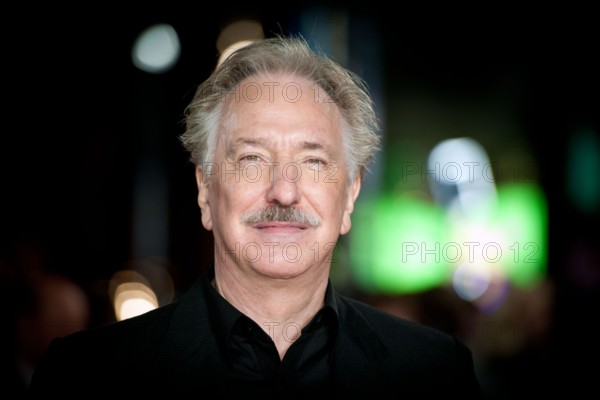 Alan Rickman attending the premiere of Gambit, at the Empire cinema in Leicester Square, London.