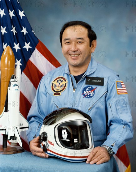 Ellison Shoji Onizuka (June 24, 1946 – January 28, 1986) American astronaut and engineer from Kealakekua, Hawaii, who successfully flew into space with the Space Shuttle Discovery on STS-51-C. He died in the destruction of the Space Shuttle Challenger, on which he was serving as Mission Specialist for mission STS-51-L. He was the first Asian American and the first person of Japanese ancestry to reach space.