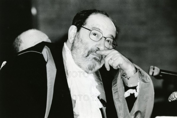 Italian medievalist, philosopher, and writer Umberto Eco, 2000s