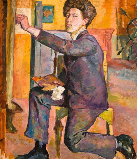Self-Portrait, Alberto Giacometti, 1921,