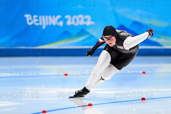 Kimi Goetz (USA), FEBRUARY 13, 2022 - Speed Skating : Women's 500m at the Beijing 2022 Olympic Winter Games at National Speed Skating Oval in Beijing,