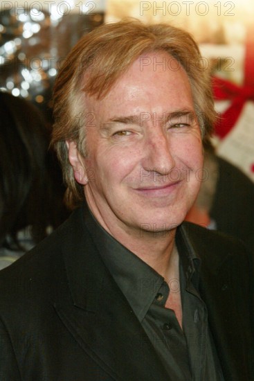 Alan Rickman arriving at the world premiere of "Love Actually" at The Ziegfeld Theatre in New York City on November 6, 2003.  Photo Credit: Henry McGee/MediaPunch