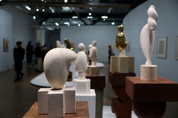 Brancusi exhibition at the Pompidou center, Paris, France