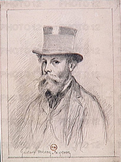 'Autoportrait' by Gustave Moreau, created between 1850 and 1895, is a self-portrait that reflects his exploration of personal identity and artistic expression. The work is housed in the Musèe Gustave Moreau.