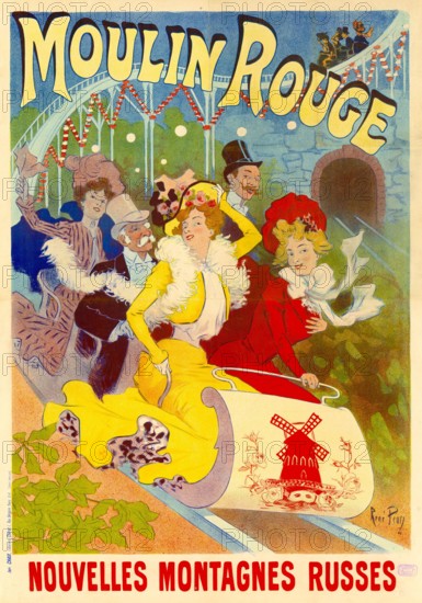 Rene Pean - Moulin Rouge - 1889