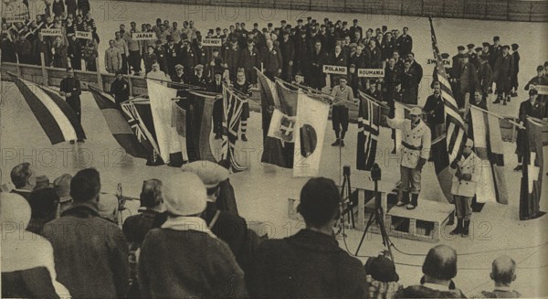 The closing ceremony of the 1932 Winter Olympics took place in Lake Placid, marking the end of the international winter sporting events held that year.