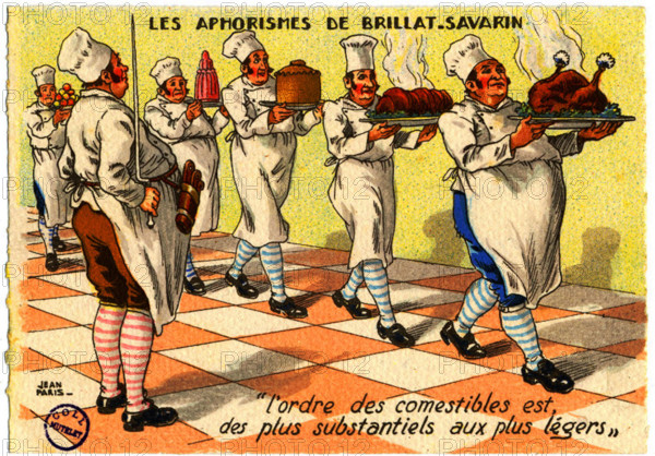 Gastronomie aphorisme de Brillat Savarin