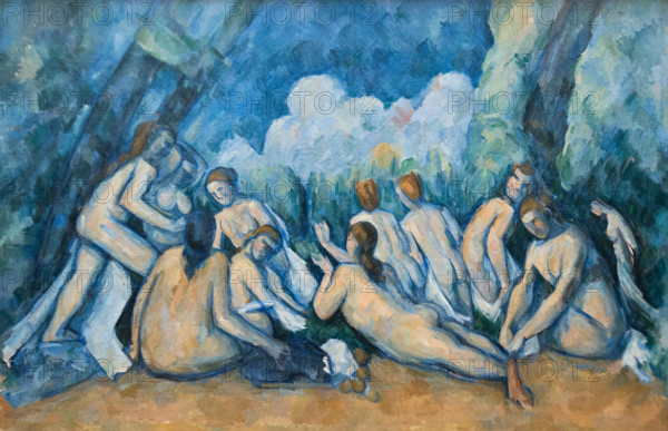 Paul Cezanne: Bathers (Les Grandes Baigneuses) 1849-1905