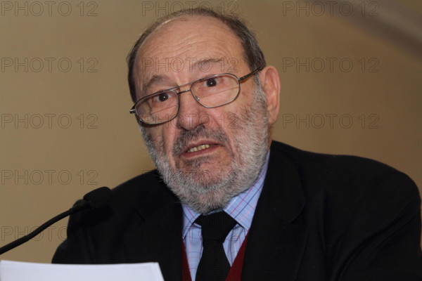 Umberto Eco honored with the St. Thomas in Roccasecca March 14, 2015