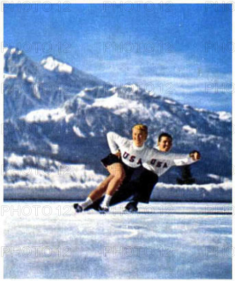 190 Pairs figure skaters at 1956 Winter Olympics
