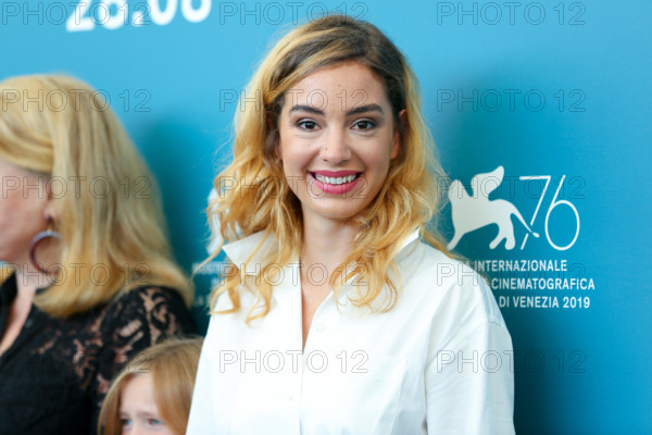 VENICE, ITALY - AUG 28: Manon Clavel attends the La Verite photocall during the 76th Venice Film Festival