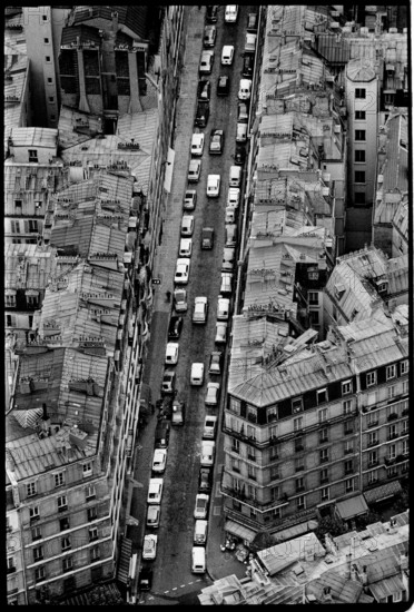 France Paris View from Eiffel Tower 1978