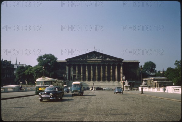 October 12, 2017 - Palais Bourbon, French National Assembly, Paris, France, 1961 (Credit Image: © Jt Vintage/Glasshouse via ZUMA Wire)