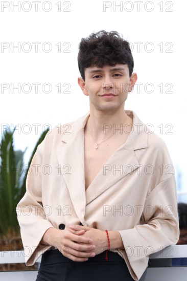 Cannes, France. 16th May, 2025. Diego Céspedes at the "The Mysterious Gaze of the Flamingo" photocall at the 78th annual Cannes Film Festival at Palais des Festivals on May 16, 2025 in Cannes, France.CAP/GOL © GOL/Capital Pictures Credit: Capital Pictures/Alamy Live News