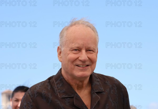 Cannes, France. 22nd May, 2025. Stellan Skarsgård at the Sentimental Value (Affeksjonsverdi) film photo call at the 78th Cannes Film Festival. Credit: Doreen Kennedy/Alamy Live News.