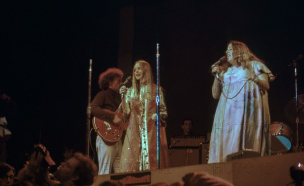 June 17, 1967, Monterey, California, USA: The Monterey International Pop Music Festival was a three-day concert event held June 16 to June 18, 1967 at the Monterey County Fairgrounds in Monterey.. . The festival is remembered for the first major American appearances by The Jimi Hendrix Experience, The Who and Ravi Shankar, the first large-scale public performance of Janis Joplin and the introduction of Otis Redding.. . Hendrix' use of extremely high volumes, the feedback this produced, and the combination of the two along with his dive-bombing use of the vibrato bar on his guitar, produced sou