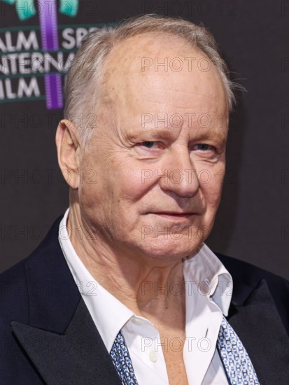 PALM SPRINGS, RIVERSIDE COUNTY, CALIFORNIA, USA - JANUARY 03: Swedish actor Stellan Skarsgard (Stellan Skarsgård) arrives at the 37th Annual Palm Springs International Film Festival Film Awards 2026 held at the Palm Springs Convention Center on January 3, 2026 in Palm Springs, Riverside County, California, United States. (Photo by Xavier Collin/Image Press Agency)