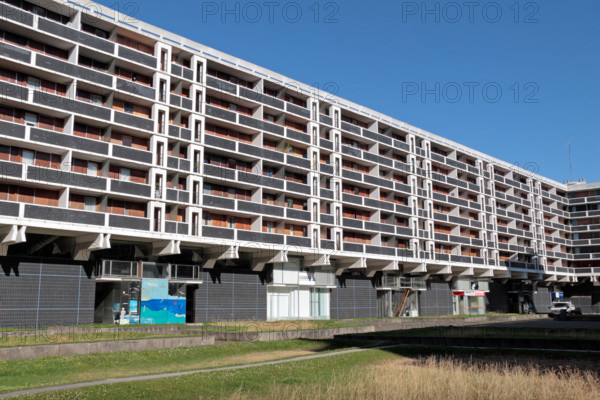 The Résidence du Beffroi in Lille city centre, Nord-Pas-de-Calais, Nord, France.