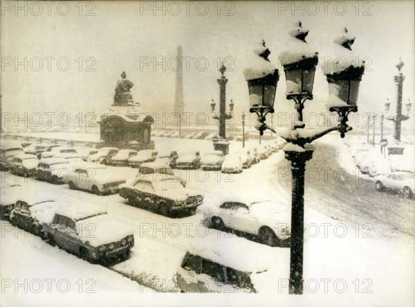 Mar. 05, 1970 - Snow Covered Paris