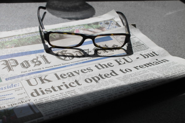 Brexit, time for change, Britain leaving the EU, local paper, historic vote, David Cameron, referendum, 23 June 2016