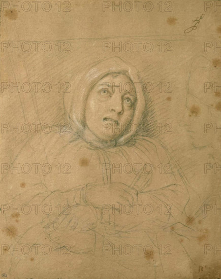 English: Portrait of Marie Madeleine Marguerite d'Aubray, Marchioness of Brinvilliers . 1676. MarieMadeleinedAubray