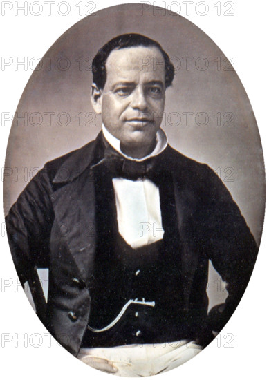 Antonio Lopez de Santa Anna c1853