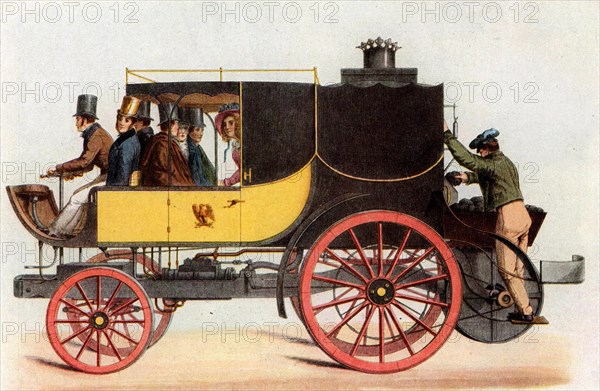 Voiture à vapeur de Macerone et Squire, 1832