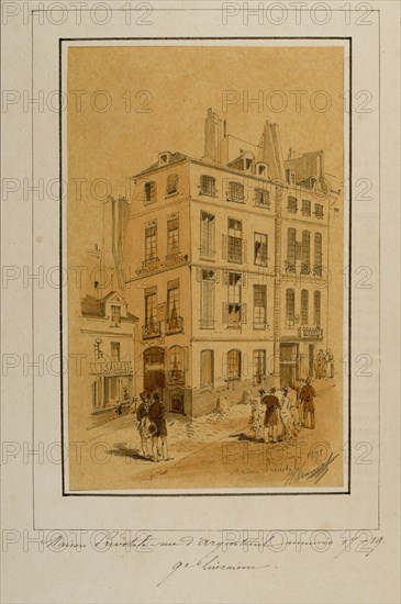 Maison prévotale, 17-19 rue d'Argenteuil à Paris