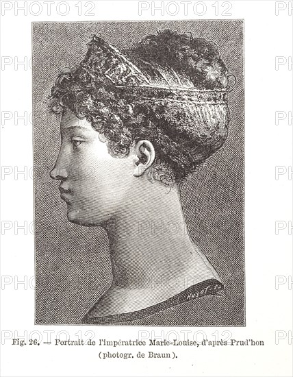 Portrait de l'impératrice Marie-Louise