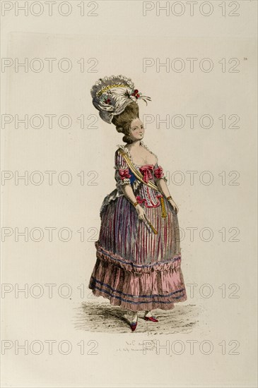 Woman dressed as an Austrasian