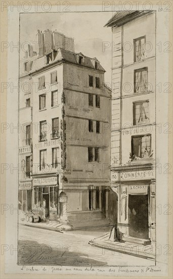 Tree of Jesse, at the corner of the rue Saint-Denis and rue of Preachers in Paris