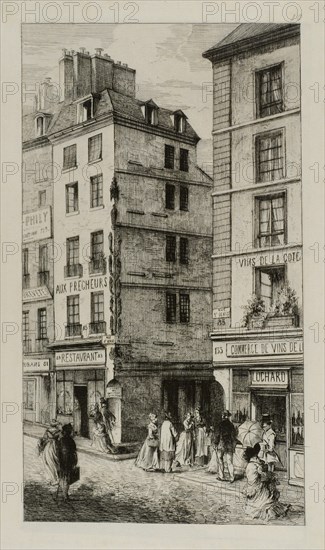 Arbre de Jessé, à l'angle de la rue Saint-Denis et de la rue des Prêcheurs à Paris