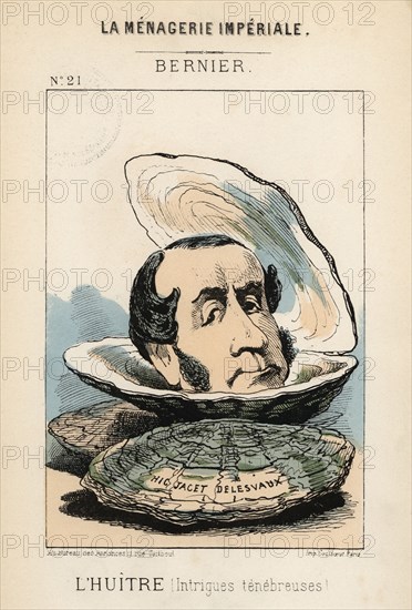 Bernier. Caricature