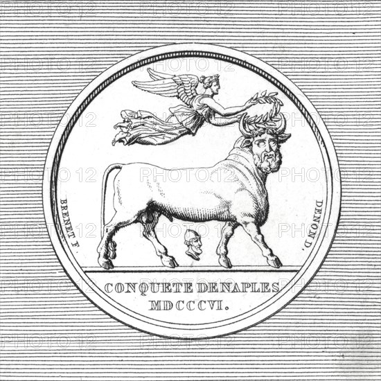 Médaille de la campagne de 1805 : Conquête de Naples