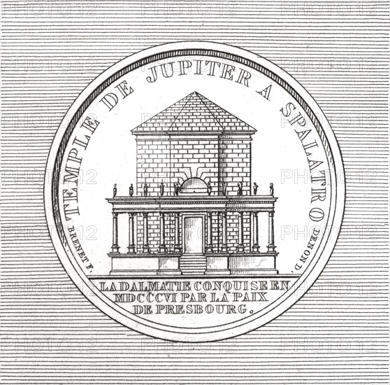 Médaille de la campagne de 1805 : Conquête de la Dalmatie